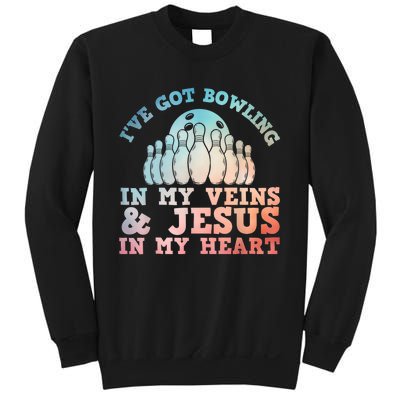 Best Bowling Design Jesus Christian Bowling Sweatshirt