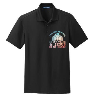 Best Bowling Design Jesus Christian Bowling Dry Zone Grid Polo