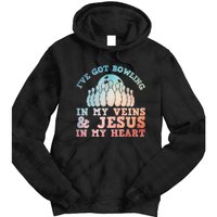 Best Bowling Design Jesus Christian Bowling Tie Dye Hoodie