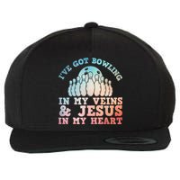 Best Bowling Design Jesus Christian Bowling Wool Snapback Cap