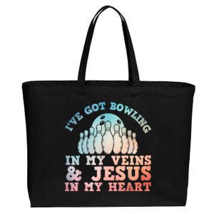 Best Bowling Design Jesus Christian Bowling Cotton Canvas Jumbo Tote