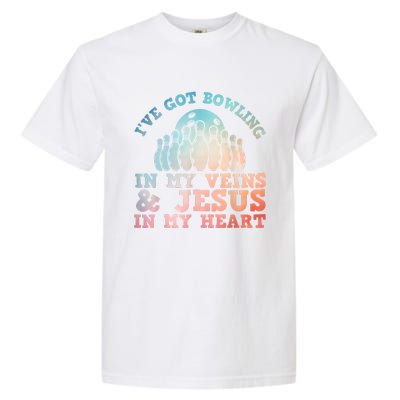 Best Bowling Design Jesus Christian Bowling Garment-Dyed Heavyweight T-Shirt