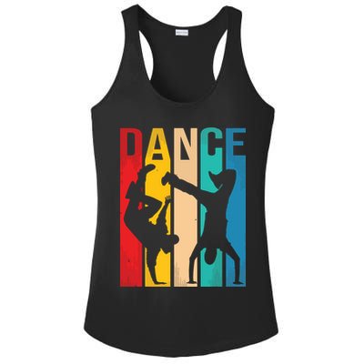 Breakdancing BBoy Dance Breakdance Dancer Gift Ladies PosiCharge Competitor Racerback Tank