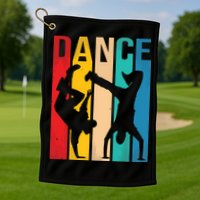 Breakdancing BBoy Dance Breakdance Dancer Gift Golf Towel