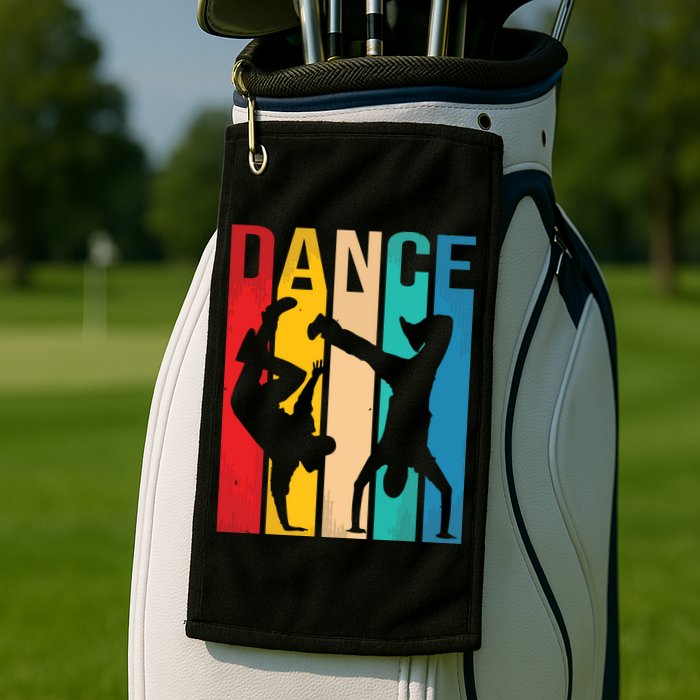 Breakdancing BBoy Dance Breakdance Dancer Gift Golf Towel