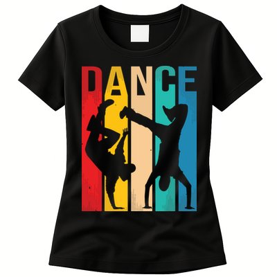 Breakdancing BBoy Dance Breakdance Dancer Gift Womens T-Shirt