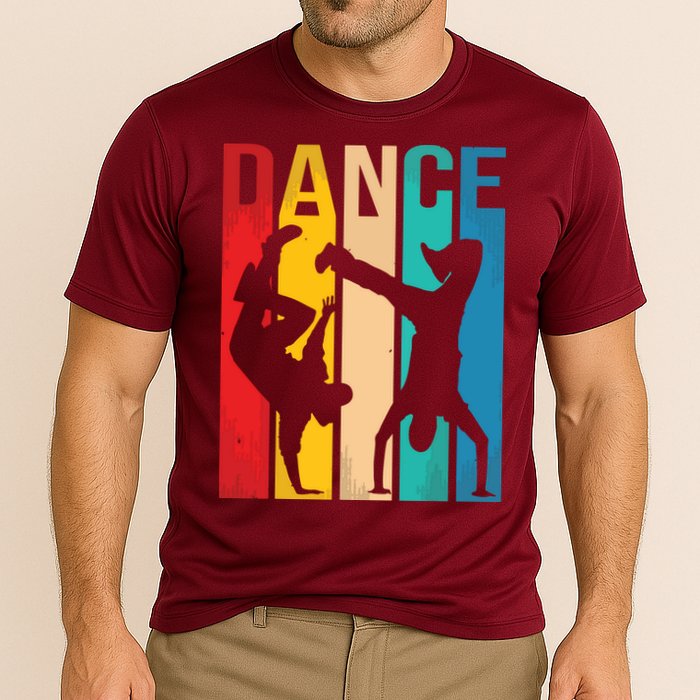 Breakdancing BBoy Dance Breakdance Dancer Gift Cooling Performance Crew T-Shirt
