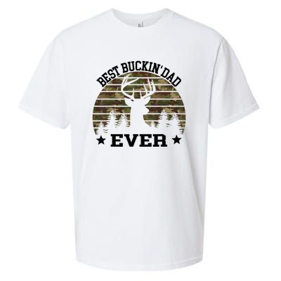 Best Buckin Dad Ever Deer Hunting Fathers Day Manley Sueded Cloud Jersey T-Shirt