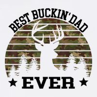 Best Buckin Dad Ever Deer Hunting Fathers Day Manley Long Sleeve Shirt
