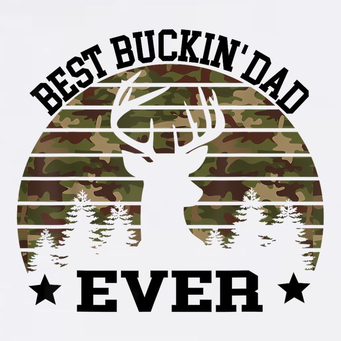 Best Buckin Dad Ever Deer Hunting Fathers Day Manley Long Sleeve Shirt