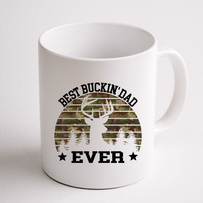 Best Buckin Dad Ever Deer Hunting Fathers Day Manley Coffee Mug