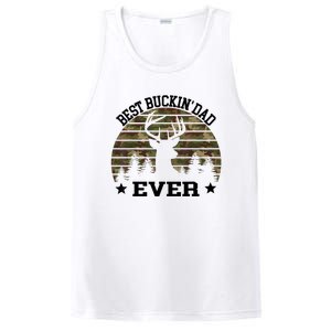 Best Buckin Dad Ever Deer Hunting Fathers Day Manley PosiCharge Competitor Tank