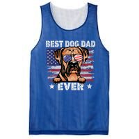 Best Boxer Dad Ever American Flag Fathers Day Meaningful Gift Mesh Reversible Basketball Jersey Tank