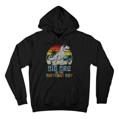 Big Bro Dinosaur Of The Birthday Boy Matching Family Hoodie