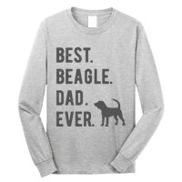 Best Beagle Dad Ever Funny Beagle Dog Lovers Dad Gift Long Sleeve Shirt