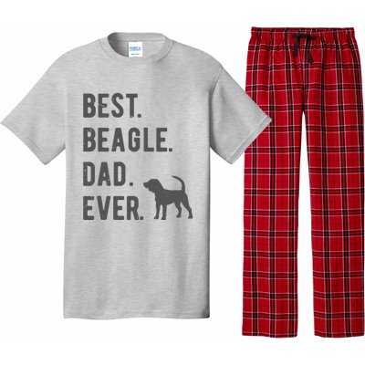 Best Beagle Dad Ever Funny Beagle Dog Lovers Dad Gift Pajama Set