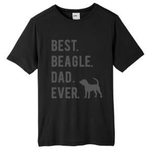 Best Beagle Dad Ever Funny Beagle Dog Lovers Dad Gift Tall Fusion ChromaSoft Performance T-Shirt