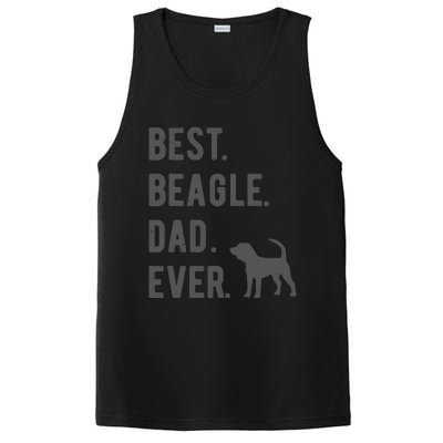 Best Beagle Dad Ever Funny Beagle Dog Lovers Dad Gift PosiCharge Competitor Tank