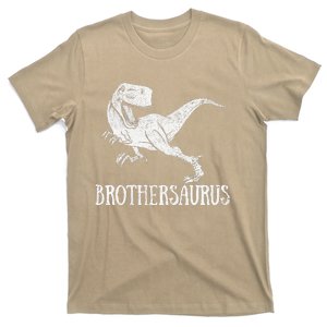 Brothersaurus Brother Dinosaur Fathers Day T-Shirt