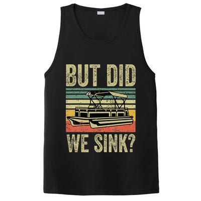 Boating But Did We Sink Funny Pontoon Boat Captain PosiCharge Competitor Tank