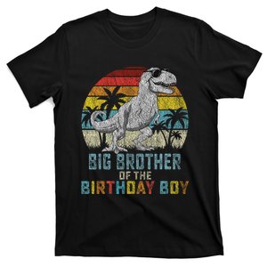 Big Brother Dinosaur Of The Birthday Matching Family T-Shirt