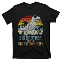 Big Brother Dinosaur Of The Birthday Matching Family T-Shirt