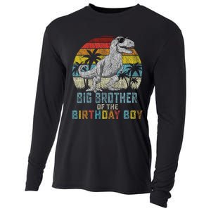 Big Brother Dinosaur Of The Birthday Matching Family Cooling Performance Long Sleeve Crew