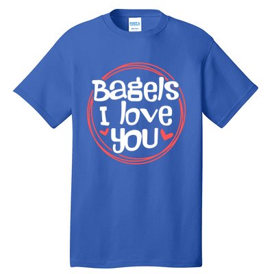 Bagels Bagel Donut Food Lover Gift Tall T-Shirt