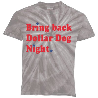 Bring Back Dollar Dog Night Kids Tie-Dye T-Shirt