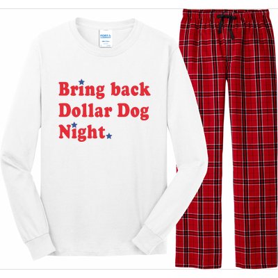 Bring Back Dollar Dog Night Long Sleeve Pajama Set