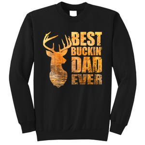 Best Buckin Dad Ever Mix Colors Yellow Tone Sweatshirt