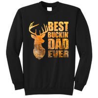 Best Buckin Dad Ever Mix Colors Yellow Tone Sweatshirt