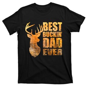 Best Buckin Dad Ever Mix Colors Yellow Tone T-Shirt