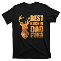 Best Buckin Dad Ever Mix Colors Yellow Tone T-Shirt