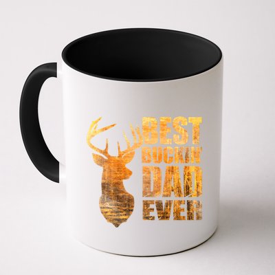 Best Buckin Dad Ever Mix Colors Yellow Tone Mug