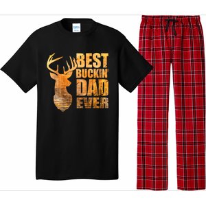 Best Buckin Dad Ever Mix Colors Yellow Tone Pajama Set