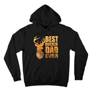 Best Buckin Dad Ever Mix Colors Yellow Tone Tall Hoodie