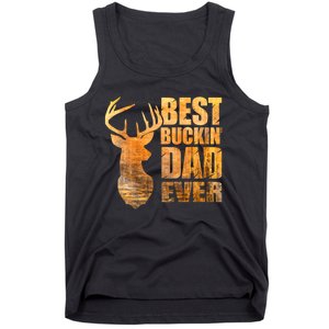 Best Buckin Dad Ever Mix Colors Yellow Tone Tank Top