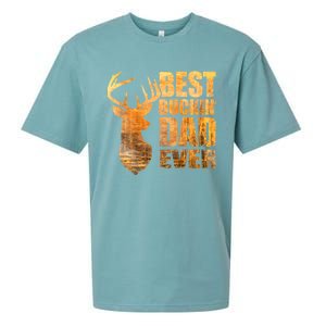 Best Buckin Dad Ever Mix Colors Yellow Tone Sueded Cloud Jersey T-Shirt