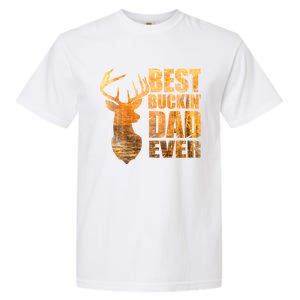 Best Buckin Dad Ever Mix Colors Yellow Tone Garment-Dyed Heavyweight T-Shirt