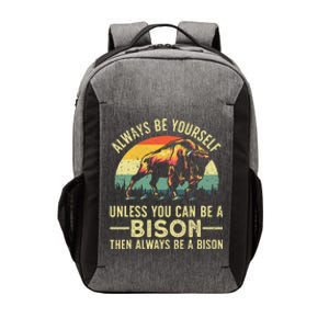 Best Bison Design For Buffalo Bison Lovers Vector Backpack