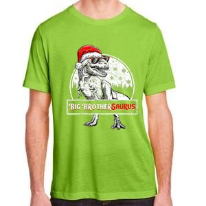 Big Brothersaurus Dinosaur Christmas Pajamas T Rex Adult ChromaSoft Performance T-Shirt