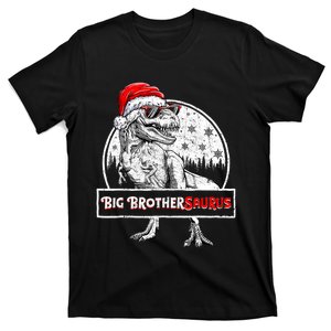 Big Brothersaurus Dinosaur Christmas Pajamas T Rex T-Shirt