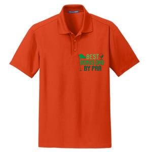 Best Bonus Dad By Par Funny Gift For FatherS Day Golfer Gift Dry Zone Grid Polo