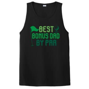 Best Bonus Dad By Par Funny Gift For FatherS Day Golfer Gift PosiCharge Competitor Tank