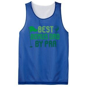 Best Bonus Dad By Par Funny Gift For FatherS Day Golfer Gift Mesh Reversible Basketball Jersey Tank