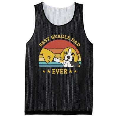 Best Beagle Dad Ever Proud Vintage Beagle Gifts Puppy Lover Mesh Reversible Basketball Jersey Tank