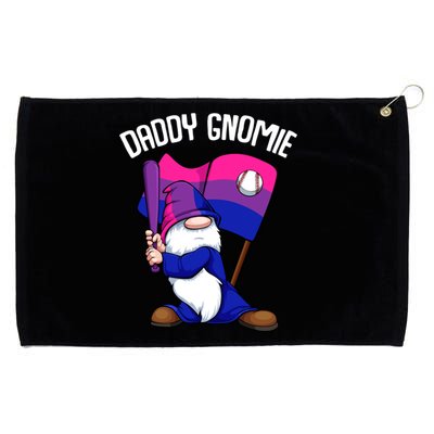 Bisexual Baseball Daddy Gnome Lgbtgiftq Subtle Bi Pride Flag Cute Gift Grommeted Golf Towel