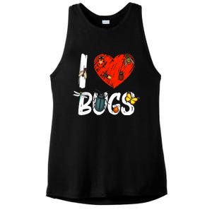 Best Bug Design For Bug Insect Entomology Lovers Ladies PosiCharge Tri-Blend Wicking Tank