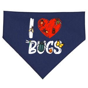 Best Bug Design For Bug Insect Entomology Lovers USA-Made Doggie Bandana